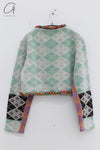 YANYAN KNITS Woven Jacket/Skirt YYK-YYW24-1881-LV Top